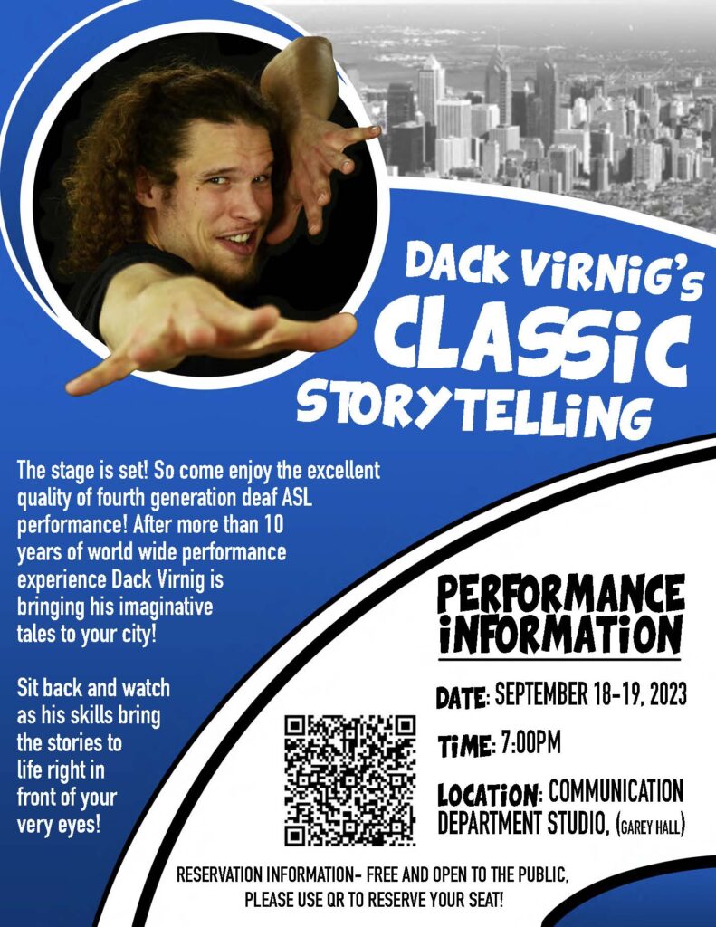 Dack Virnig's Classic Storytelling Poster
